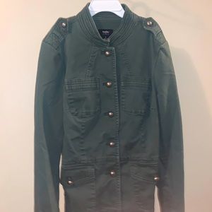 Mossimo Stretch Cotton Military Jacket